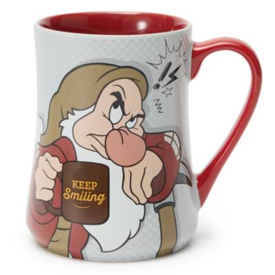 Mug Grincheux ''Keep Smiling'', Blanche Neige et les Sept Nains