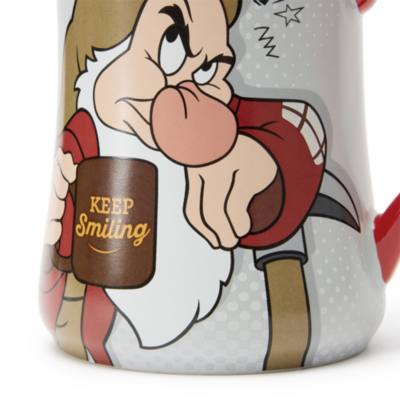Mug Grincheux ''Keep Smiling'', Blanche Neige et les Sept Nains