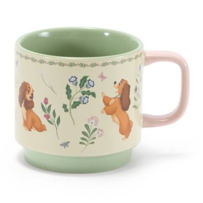 Lady Floral Mug, Lady and the Tramp