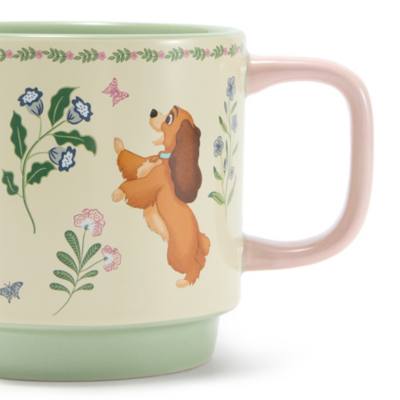 Lady Floral Mug, Lady and the Tramp