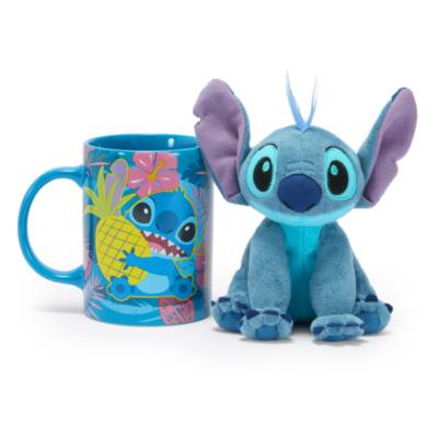 Stitch Mug and Mini Bean Bag Bundle, Lilo & Stitch