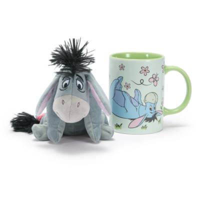Eeyore Mug and Mini Bean Bag Bundle, Winnie the Pooh