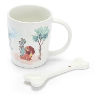 Tazza e cucchiaino Lilli e il Vagabondo
