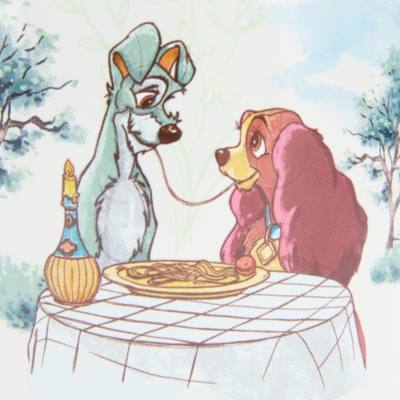 Tazza e cucchiaino Lilli e il Vagabondo