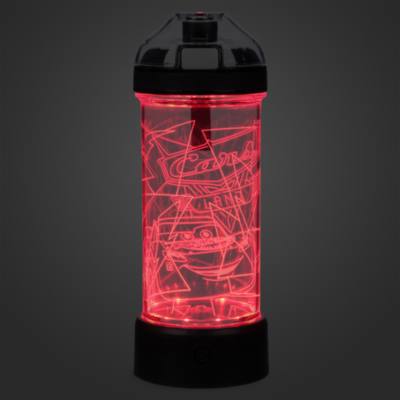 Disney Pixar Cars Neon Lights Light-Up Water Bottle