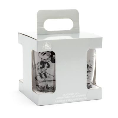 Mickey Mouse Glasses, Set of 4