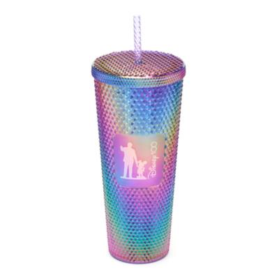 Walt Disney and Mickey Mouse 'Partners' Disney100 Geometric Starbucks Tumbler with Straw