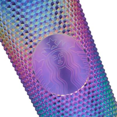 Walt Disney and Mickey Mouse 'Partners' Disney100 Geometric Starbucks Tumbler with Straw