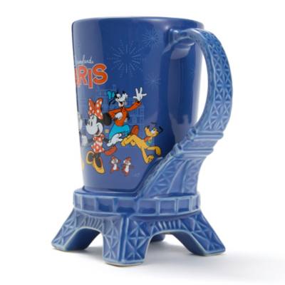 Disneyland Paris Mickey Mouse and Friends Eiffel Tower Mug
