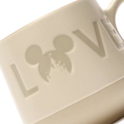 Mickey Mouse 'Love' Fantasyland Castle Mug