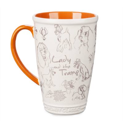 Lady and the Tramp Disney Classics Latte Mug