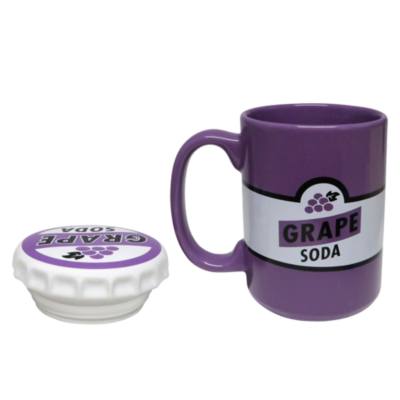 Grape Soda Mug with Lid, Up