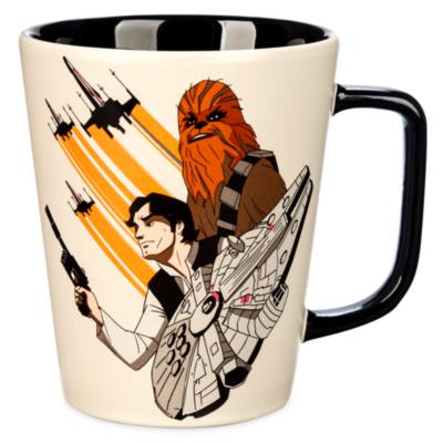 Han Solo and Chewbacca Mug, Star Wars