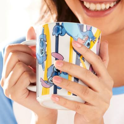 Lilo & Stitch - Stitch - Gestreifter Becher