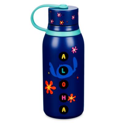 Stitch Stainless Steel Water Bottle For Kids, Lilo & Stitch