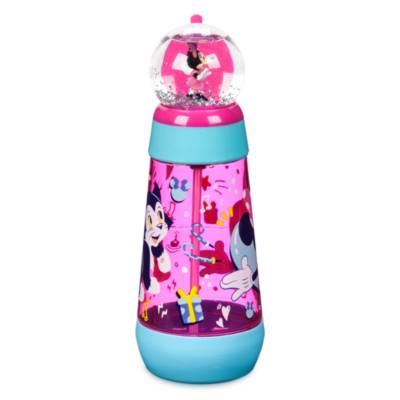 Minnie Mouse Snow Globe Tumbler with Straw For Kids