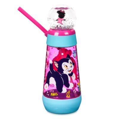 Minnie Mouse Snow Globe Tumbler with Straw For Kids