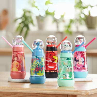 Grogu Snow Globe Tumbler with Straw For Kids, Star Wars: The Mandalorian