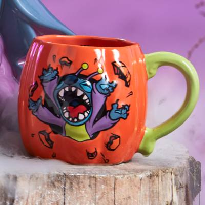 Stitch Halloween Pumpkin Mug