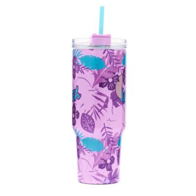 Stitch Stainless Steel Straw Tumbler, Lilo & Stitch