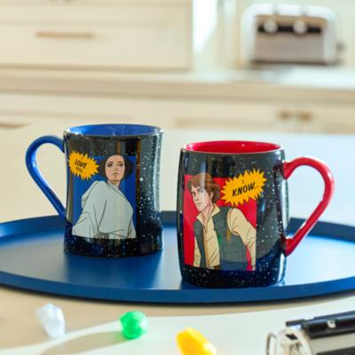 Taza ''I Love You'' Princesa Leia, Star Wars