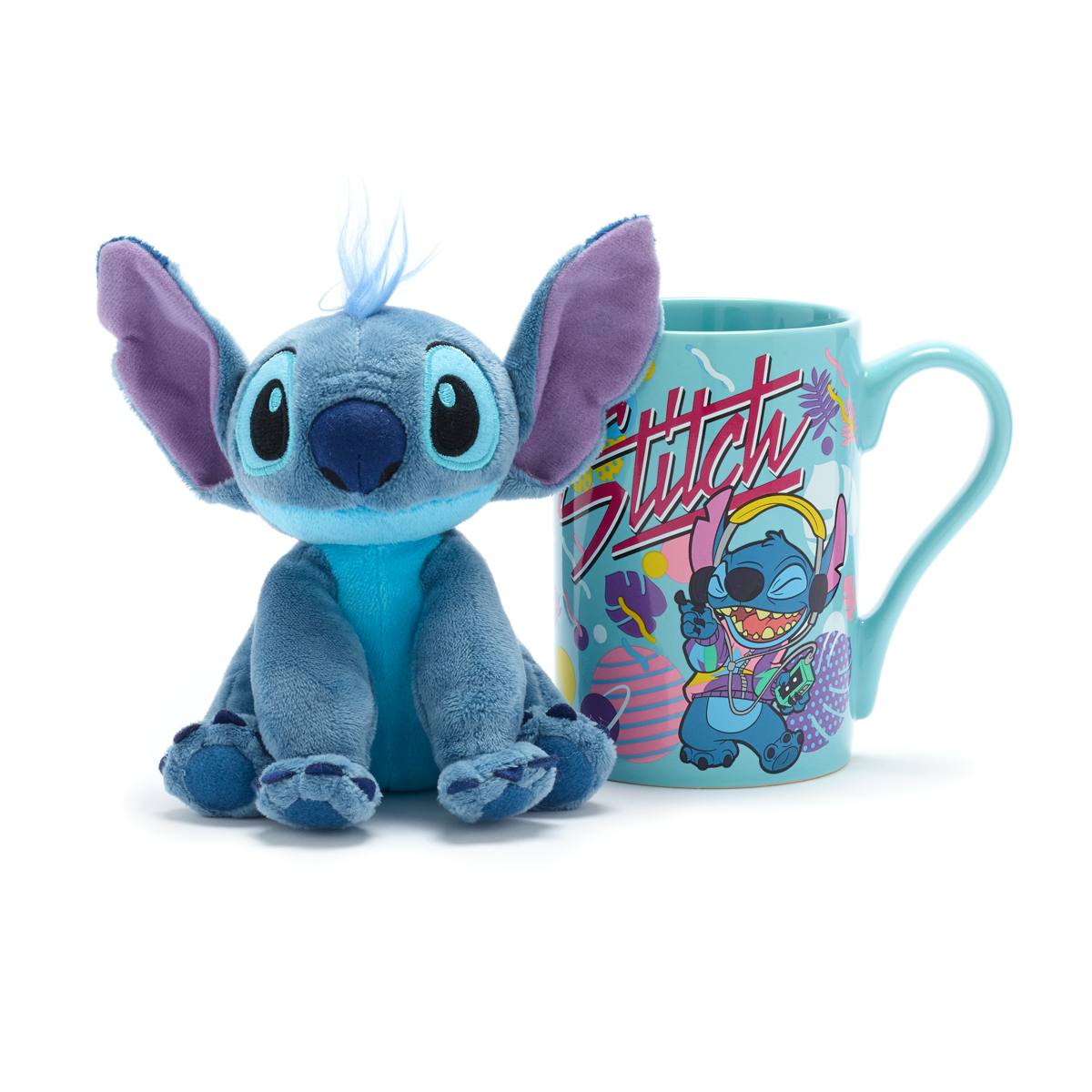 Stitch Mug and Mini Bean Bag Bundle, Lilo & Stitch