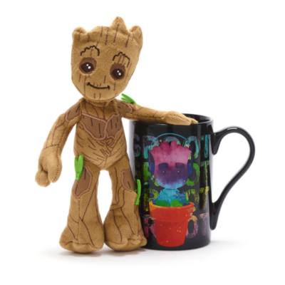 Ensemble Mug avec mini peluche Groot, Les Gardiens de la Galaxie