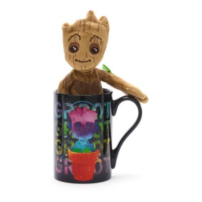Ensemble Mug avec mini peluche Groot, Les Gardiens de la Galaxie