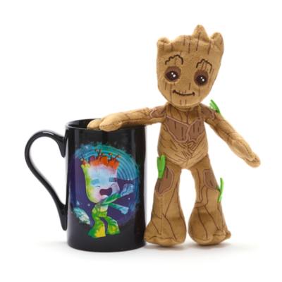 Ensemble Mug avec mini peluche Groot, Les Gardiens de la Galaxie