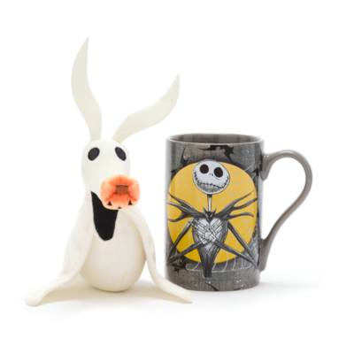 Set tazza e mini peluche imbottito Nightmare Before Christmas