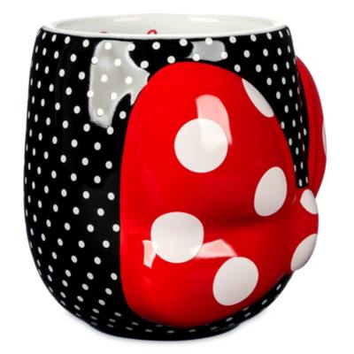 Minnie Mouse Bow Sculpted Mug