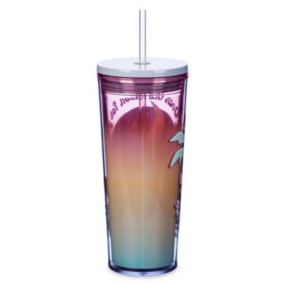 Stitch and Angel Tumbler with Straw, Lilo & Stitch