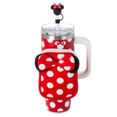 Vaso con bolsillo acero inoxidable, Minnie Mouse