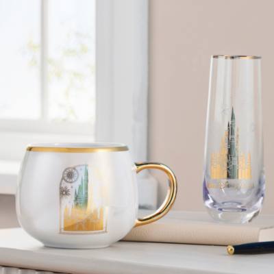 Cinderella Castle Stemless Wine Glass, Walt Disney World