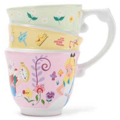 Taza apilada Alicia en el Pa&iacute;s de las Maravillas