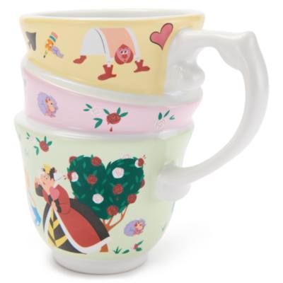 Queen of Hearts Stacked Mug, Alice in Wonderland