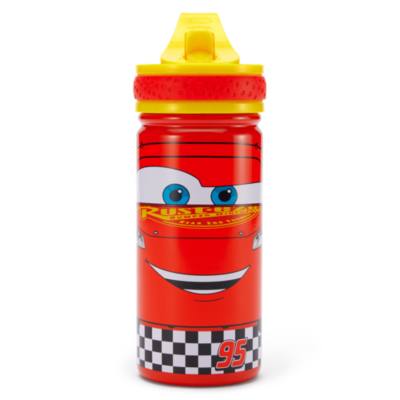 Lightning McQueen Stainless Steel Water Bottle, Disney Pixar Cars