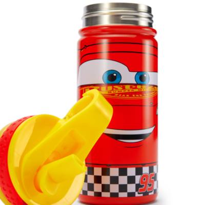 Lightning McQueen Stainless Steel Water Bottle, Disney Pixar Cars