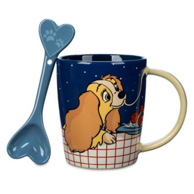 Susi und Strolch - 70. Jubiläum - Set mit Becher und Löffel