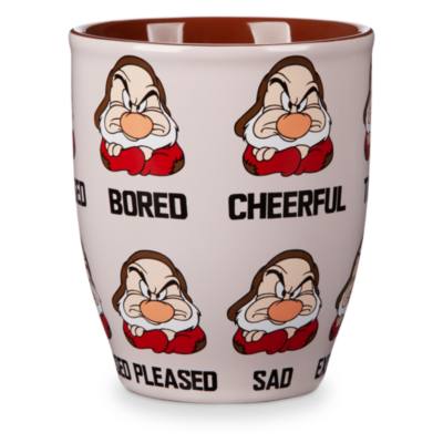 Grumpy Moods Mug, Snow White and the Seven Dwarfs