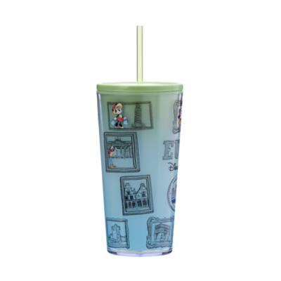 Disney Cruise Line Europe Mickey Mouse and Friends Tumbler with Straw