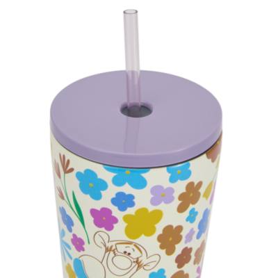 Winnie the Pooh and Friends Stainless Steel Tumbler with Straw