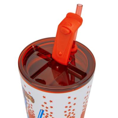 Vaso pajita acero inoxidable Capit&aacute;n Am&eacute;rica