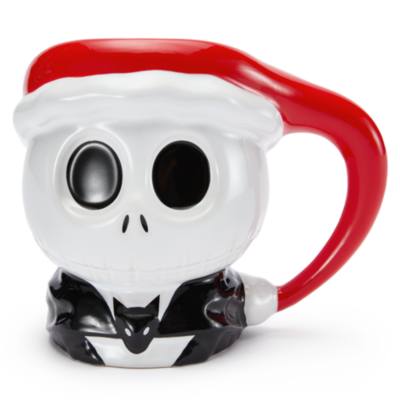 Tim Burtons Nightmare Before Christmas - Jack Skellington als Nicki-Graus - Becher im Figurendesign