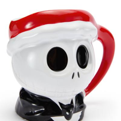 Jack Skellington as Sandy Claws Figural Mug, Tim Burton's The Nightmare Before Christmas