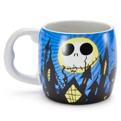 Taza Jack Skellington y Zero, Pesadilla antes de Navidad, Tim Burton