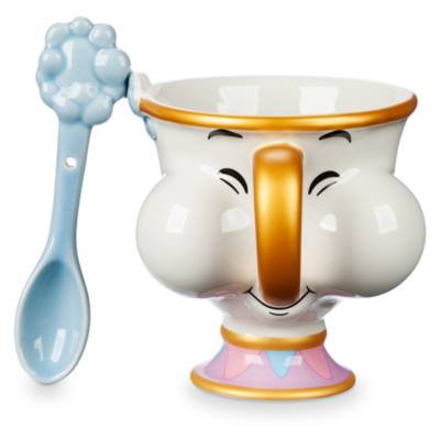 Die Schöne und das Biest - Tassilo - Set aus Teetasse und Löffel