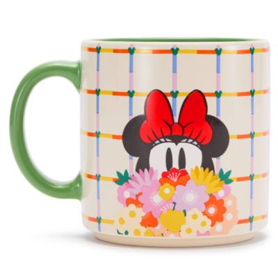 Minnie Maus - Becher mit Blumenmotiv