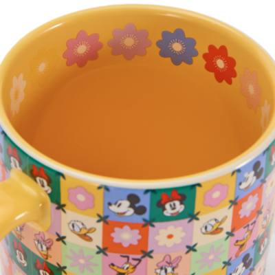 Mickey and Friends Floral Patchwork Mug