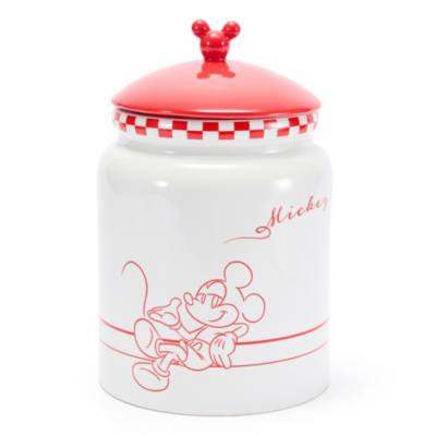 Mickey Mouse and Minnie Mouse Cookie Jar